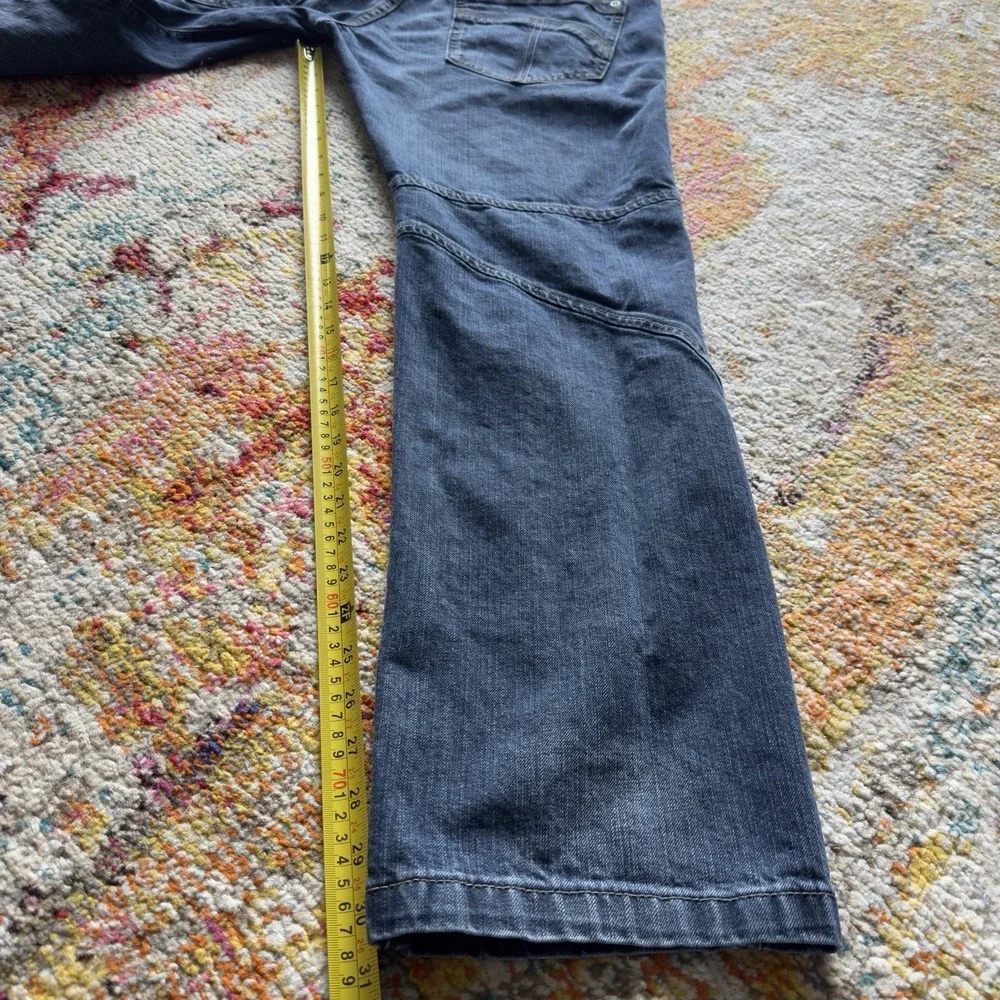 Y2K 2000s Armani Exchange Multipocket Utility Denim Jeans Size 34